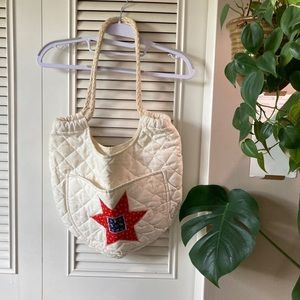 Quilted star bag